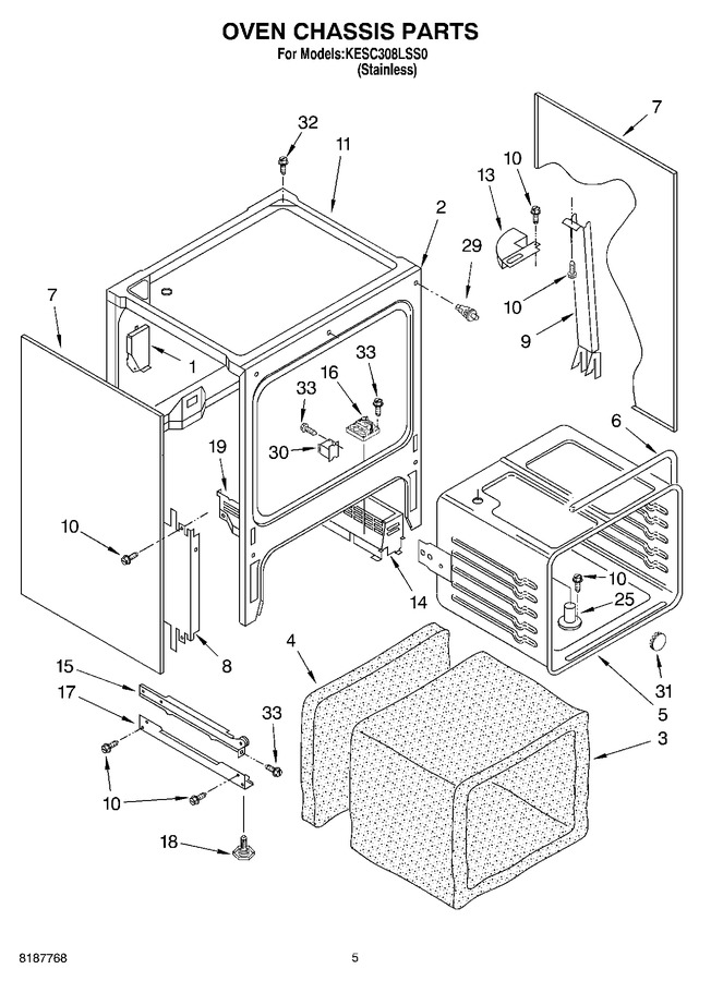 Diagram for KESC308LSS0