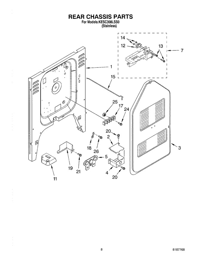 Diagram for KESC308LSS0