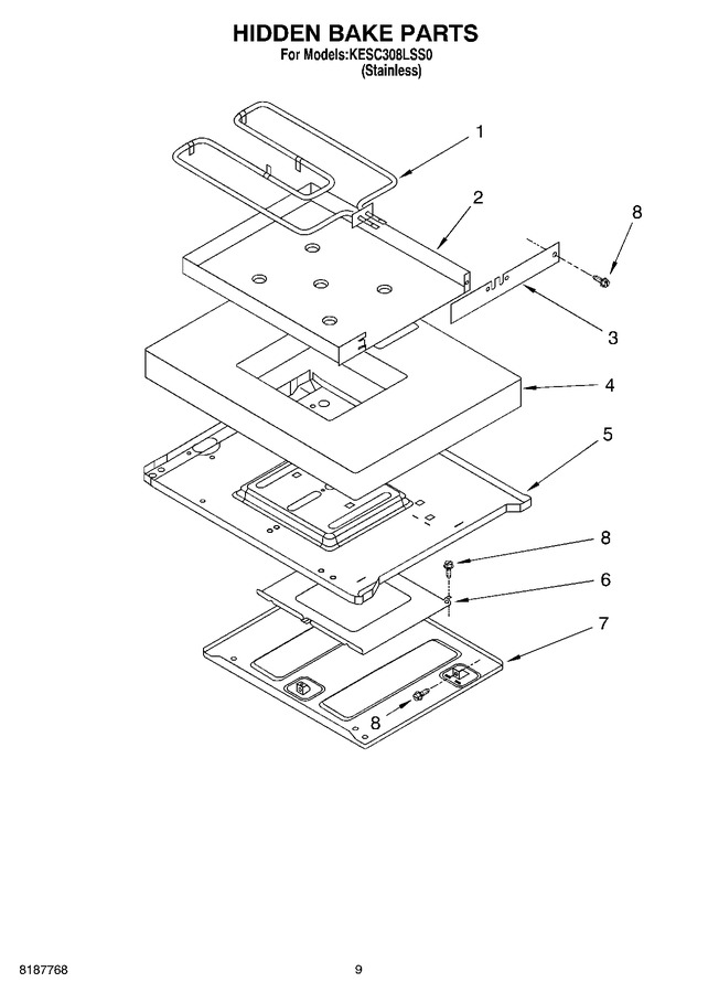 Diagram for KESC308LSS0