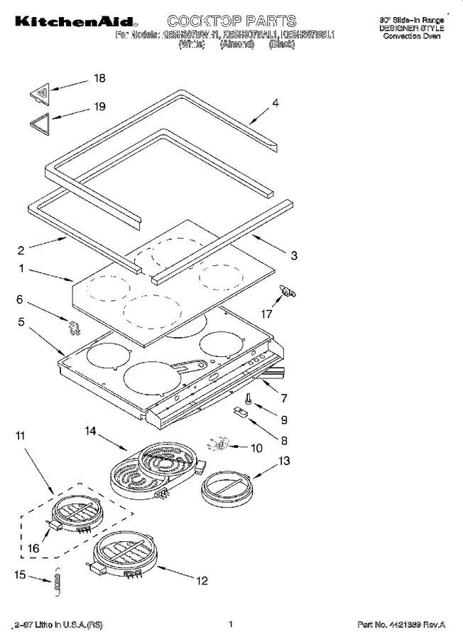 Diagram for KESH307BWH1