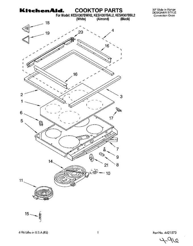 Diagram for KESH307BAL2