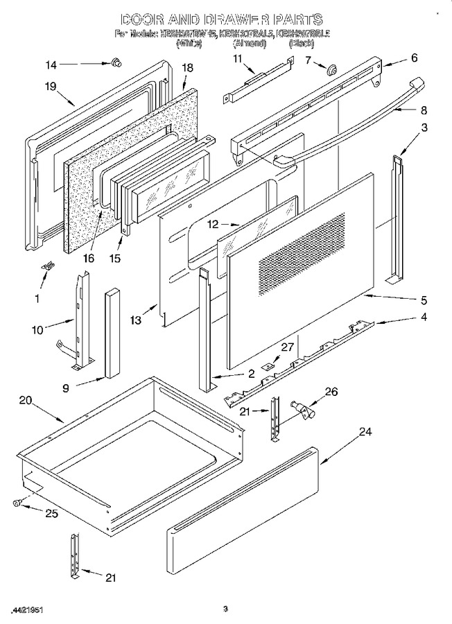 Diagram for KESH307BBL5
