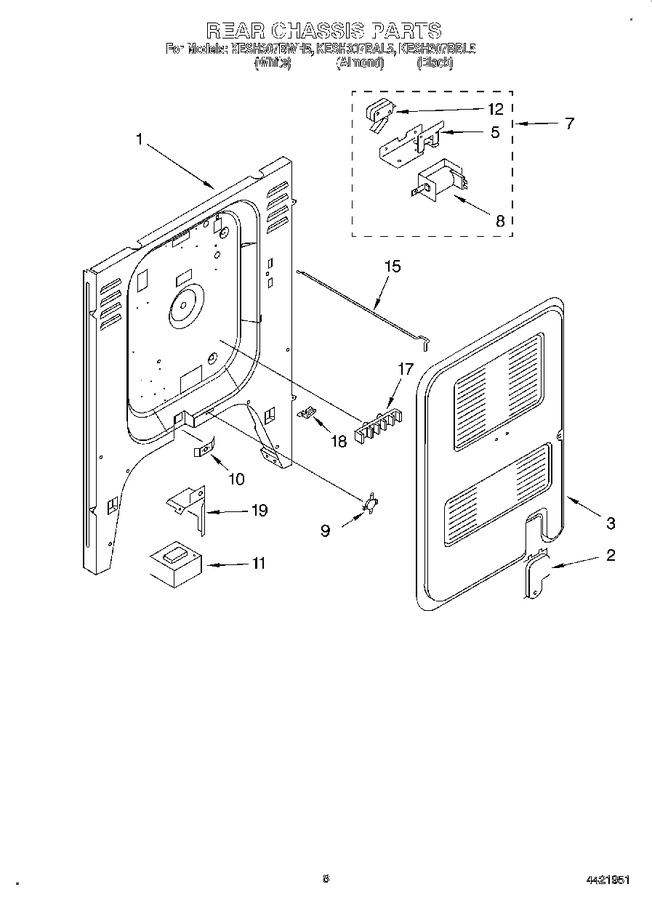 Diagram for KESH307BWH5
