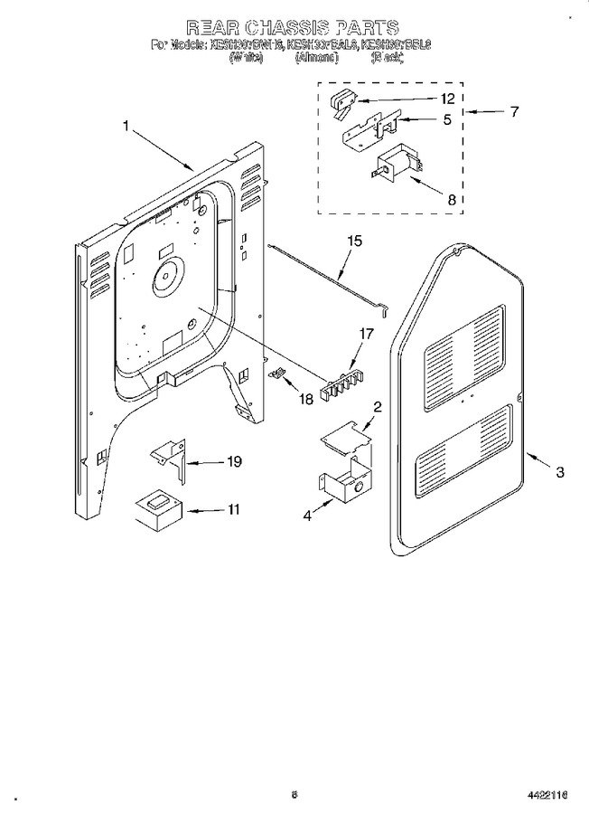 Diagram for KESH307BBL8