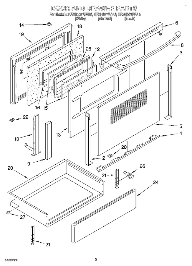 Diagram for KESH307BBL9