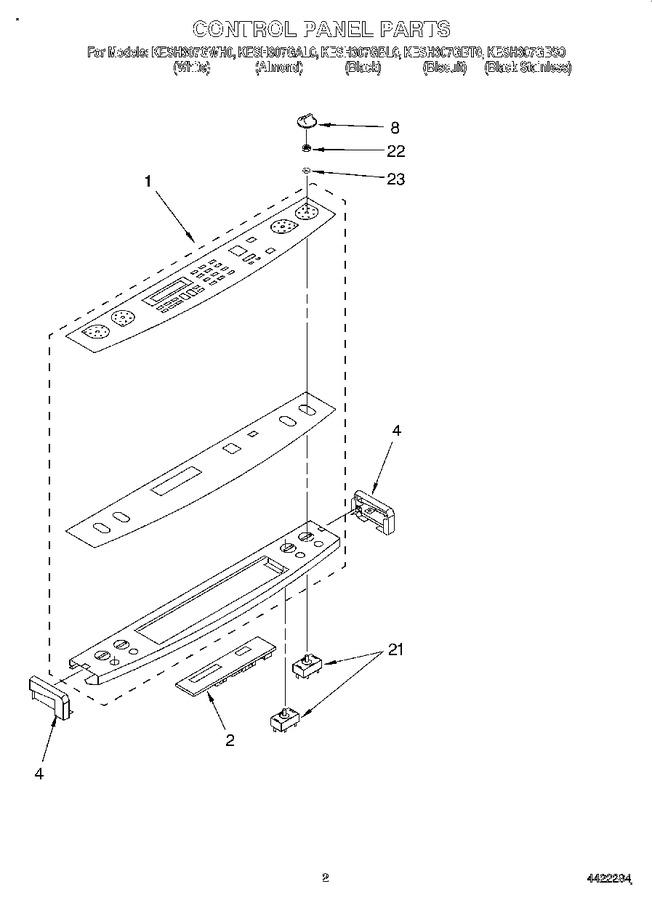 Diagram for KESH307GWH0