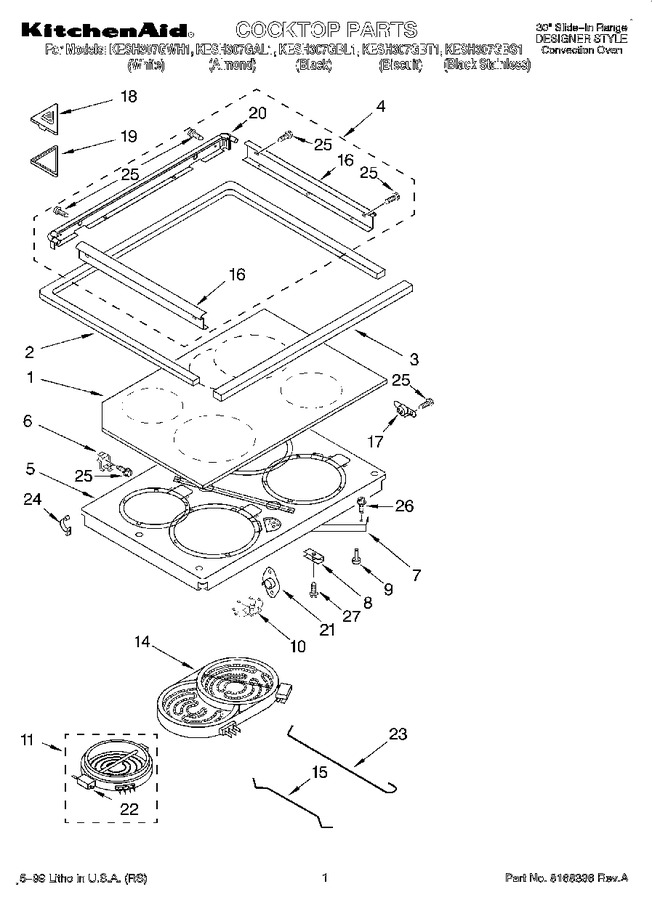 Diagram for KESH307GAL1
