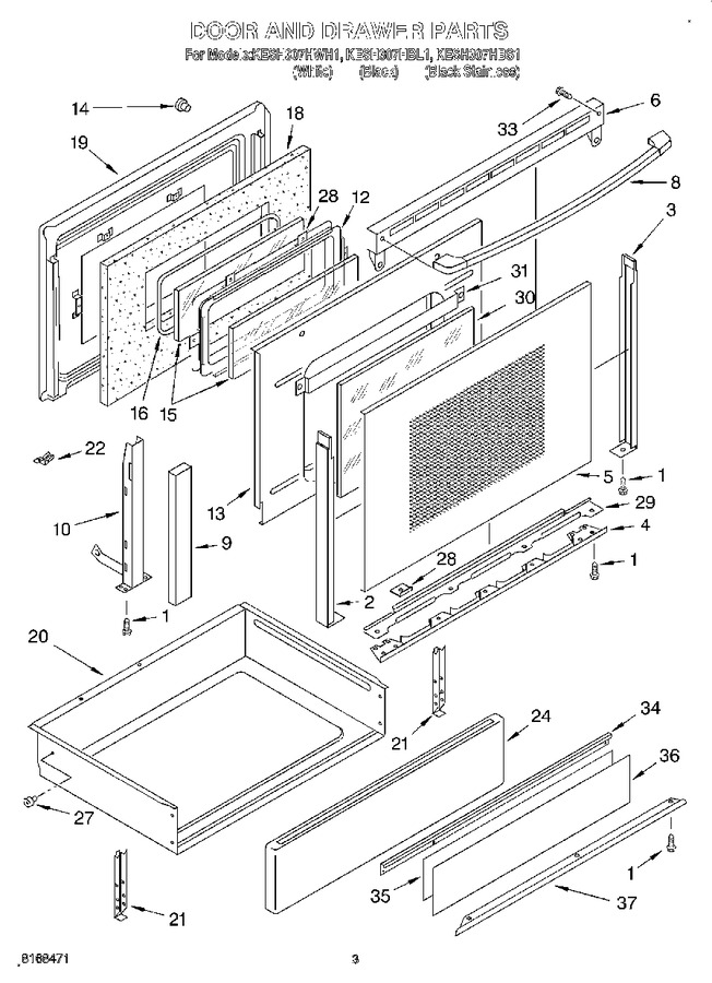 Diagram for KESH307HBL1