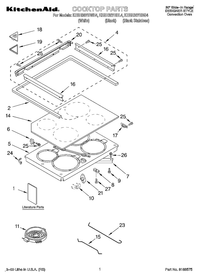 Diagram for KESH307HBL4