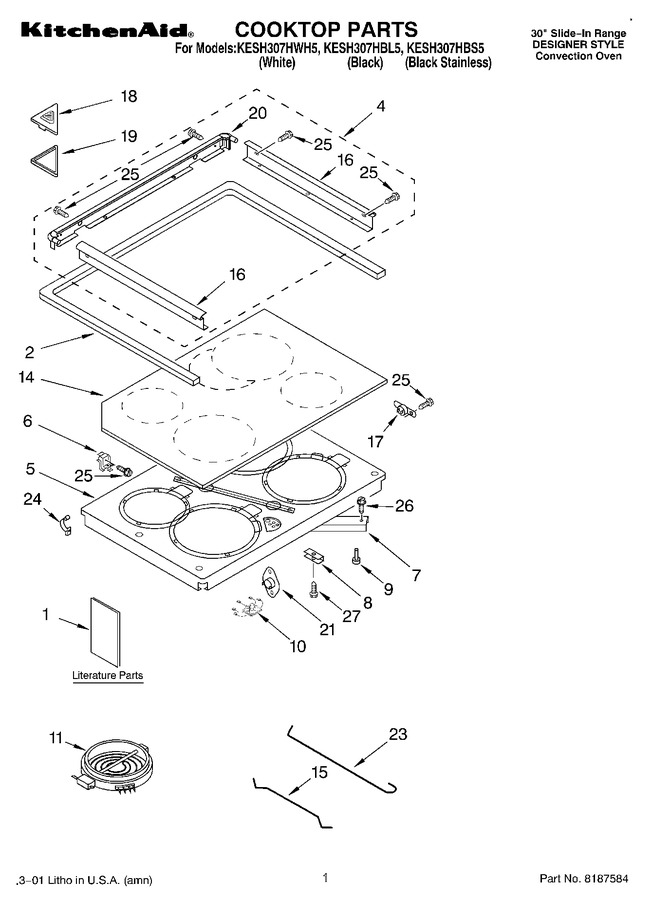 Diagram for KESH307HBS5