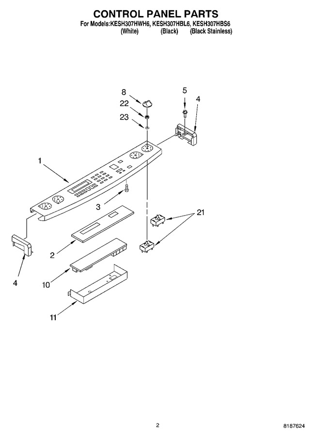 Diagram for KESH307HBL6