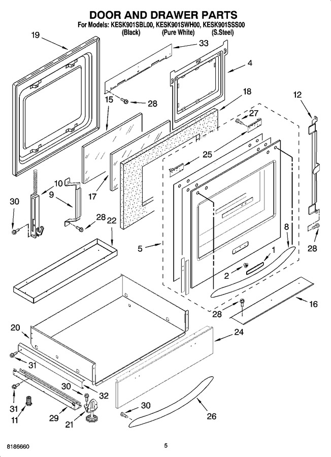 Diagram for KESK901SBL00