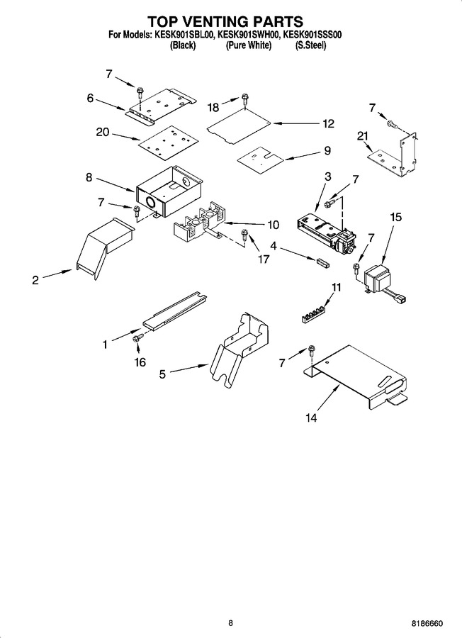 Diagram for KESK901SBL00