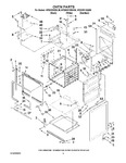 Diagram for 02 - Oven Parts