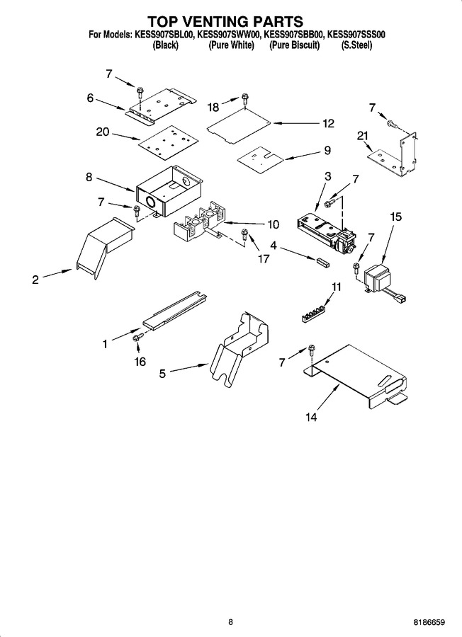 Diagram for KESS907SWW00