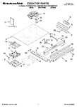 Diagram for 01 - Cooktop Parts