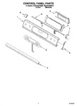 Diagram for 02 - Control Panel Parts