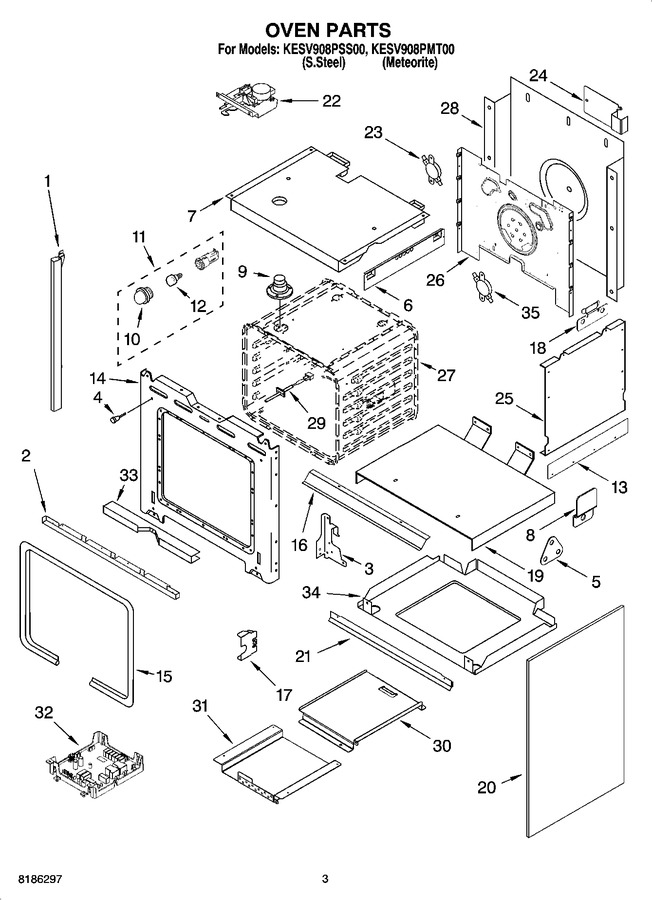 Diagram for KESV908PSS00