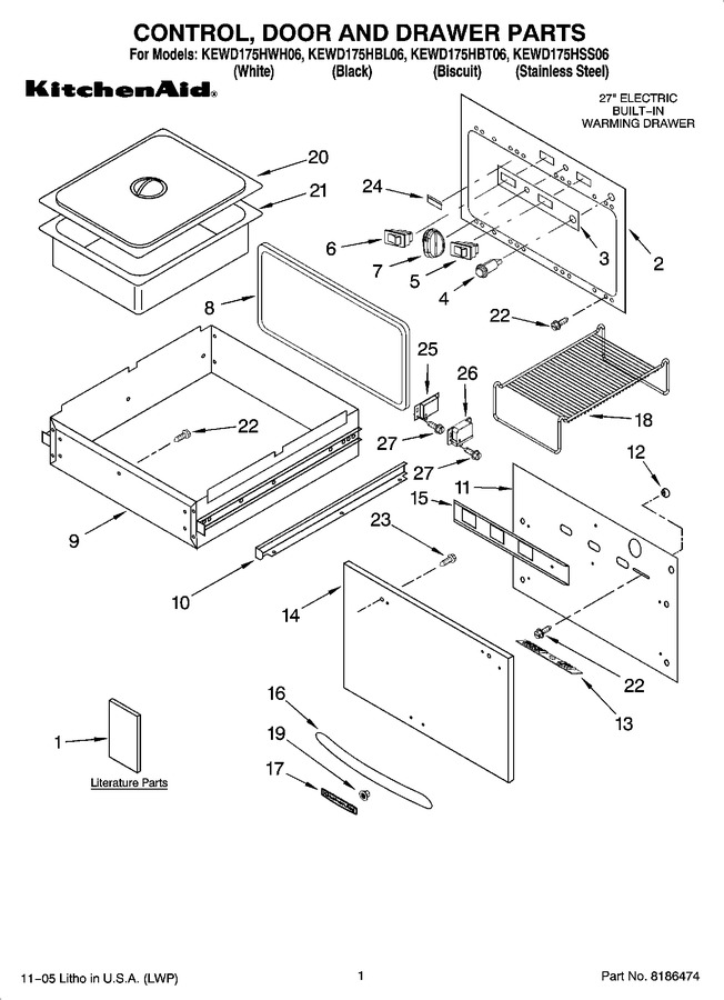 Diagram for KEWD175HBL06