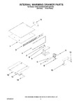 Diagram for 02 - Internal Warming Drawer Parts
