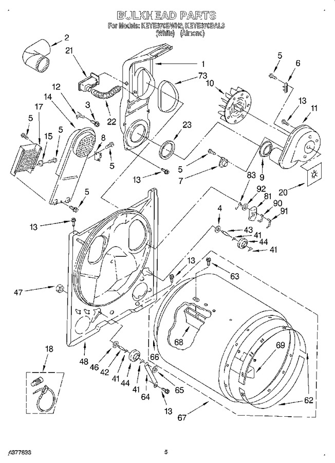 Diagram for KEYE670BWH3