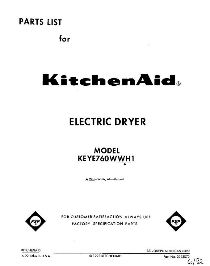 Diagram for KEYE760WWH1