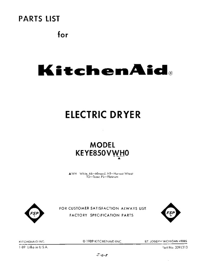 Diagram for KEYE850VAL0