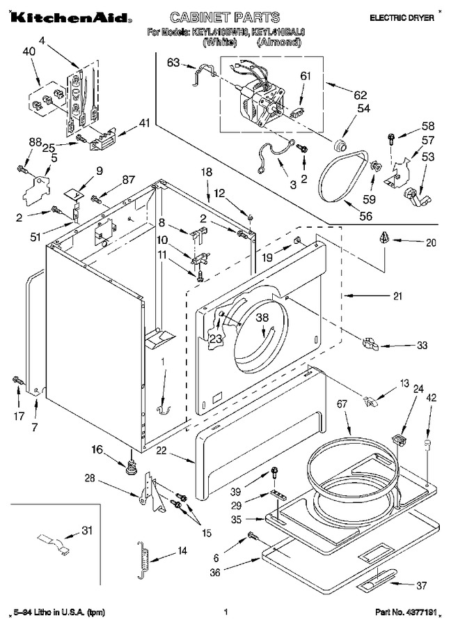 Diagram for KEYL410BAL0