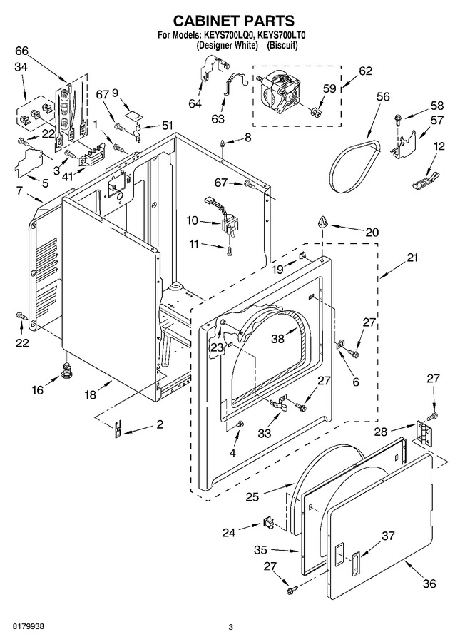 Diagram for KEYS700LQ0