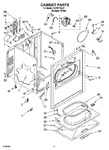Diagram for 02 - Cabinet Parts