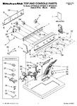 Diagram for 01 - Top And Console Parts