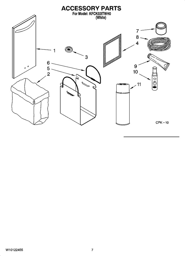 Diagram for KFCK03ITWH0