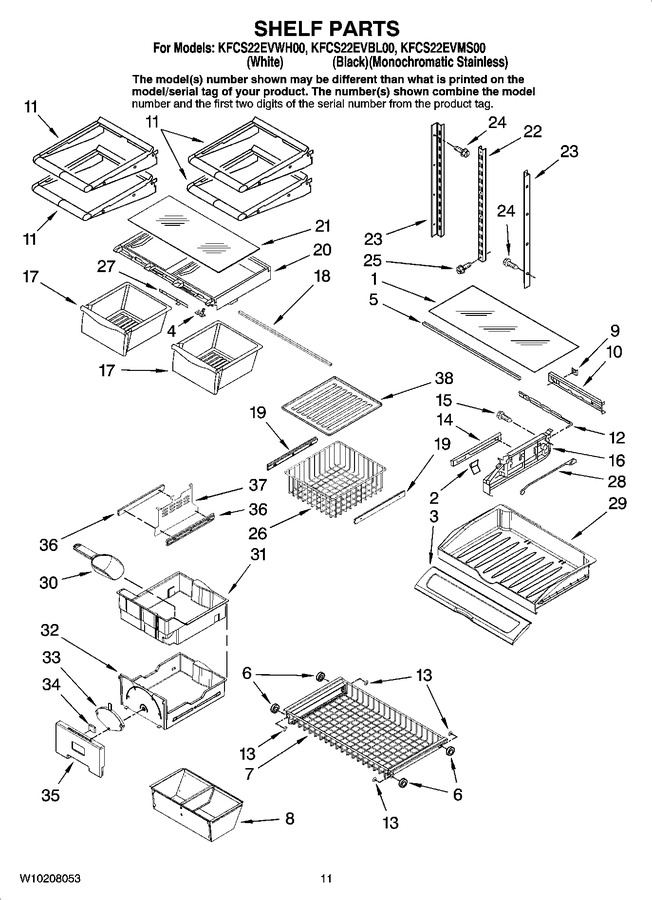 Diagram for KFCS22EVBL00
