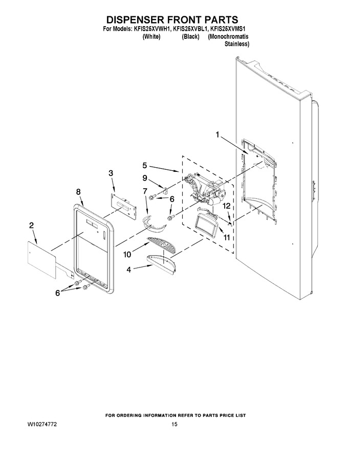 Diagram for KFIS25XVWH1
