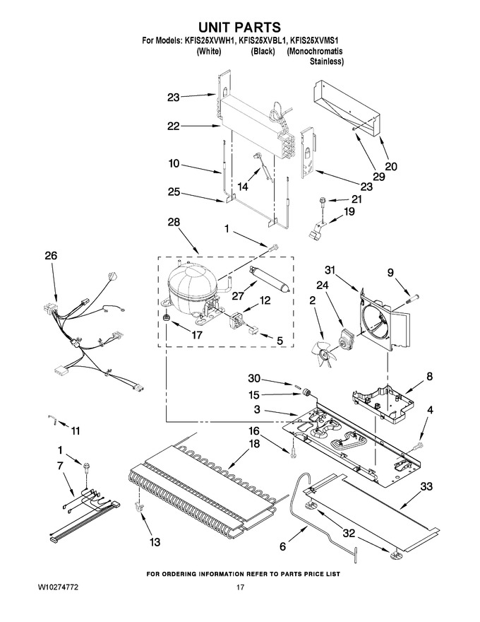 Diagram for KFIS25XVWH1