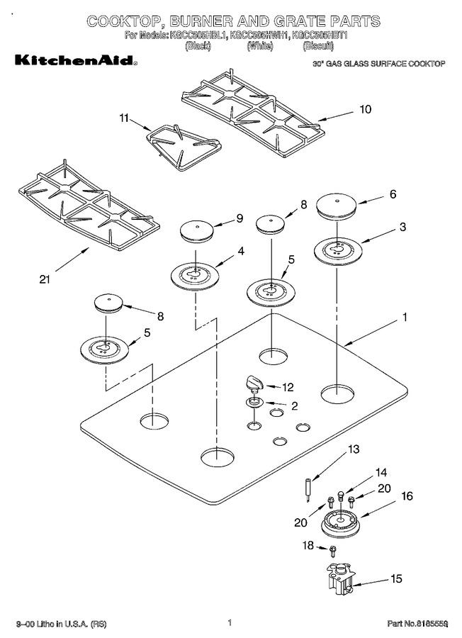 Diagram for KGCC505HBL1