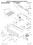 Diagram for 01 - Cooktop, Burner And Grate Parts