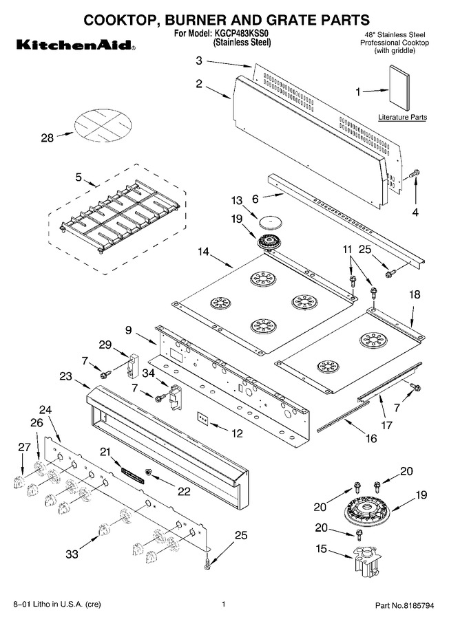 Diagram for KGCP483KSS0