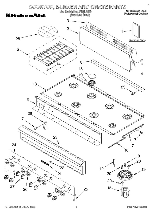 Diagram for KGCP487JSS0
