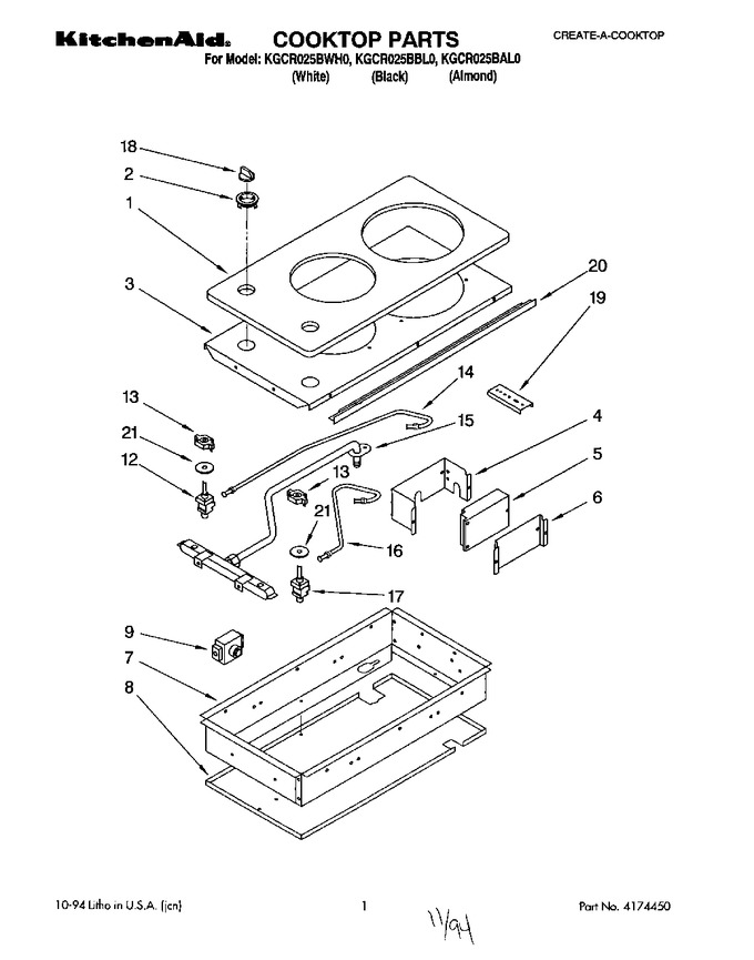 Diagram for KGCR025BAL0