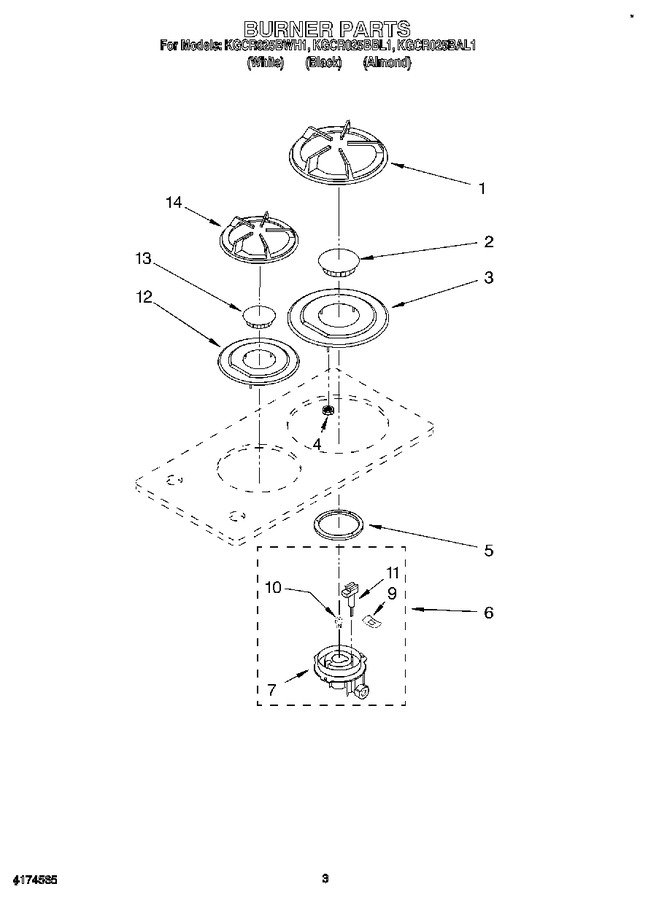 Diagram for KGCR025BBL1