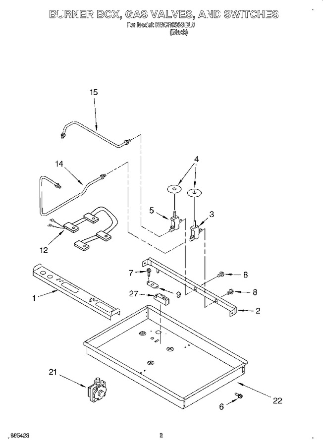 Diagram for KGCR055GBL0