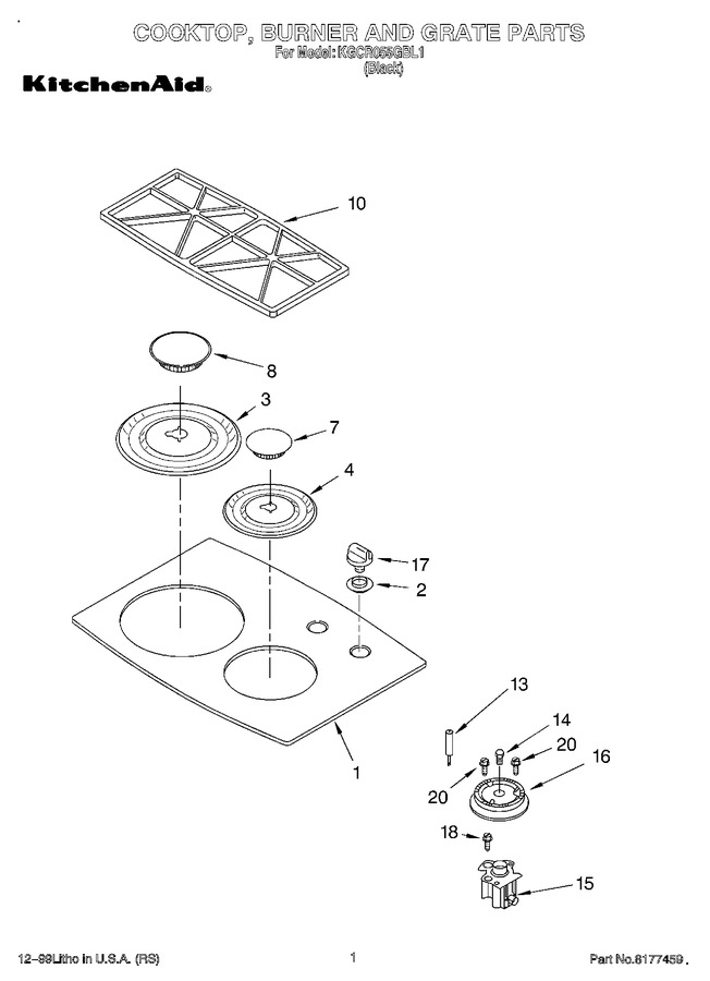 Diagram for KGCR055GBL1