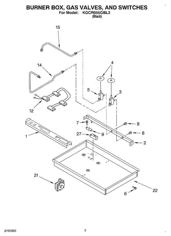 Diagram for KGCR055GBL2