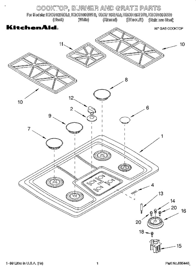 Diagram for KGCS105GSS0