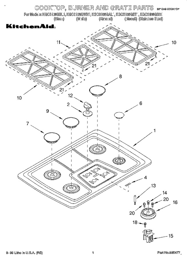 Diagram for KGCS105GAL1