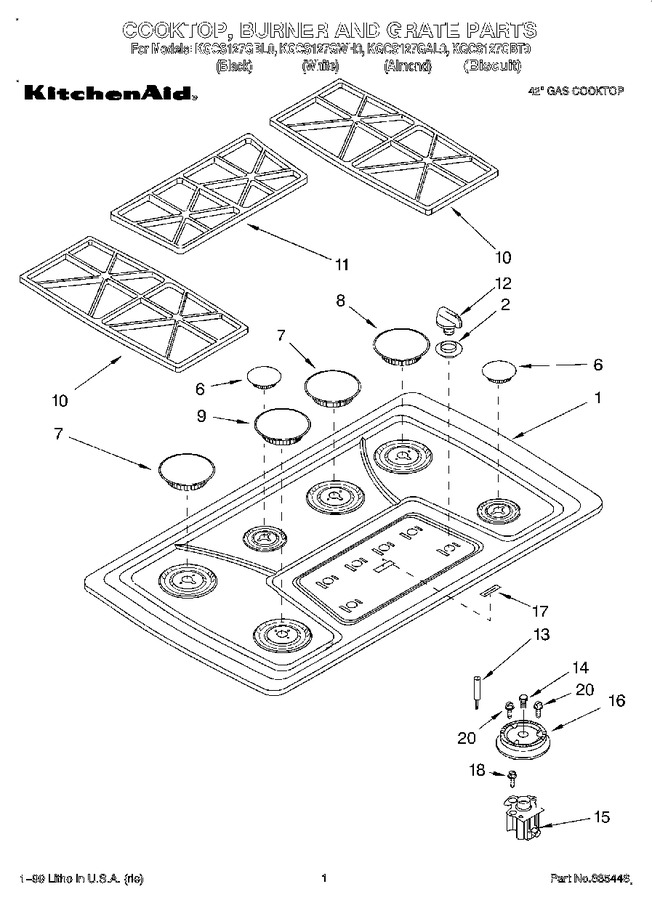 Diagram for KGCS127GBT0