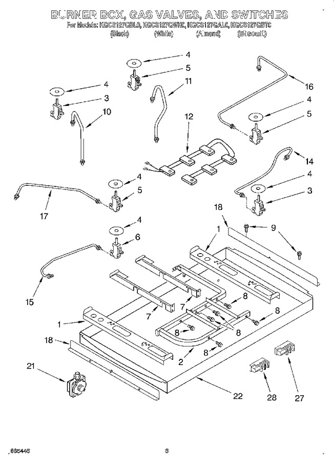 Diagram for KGCS127GWH0