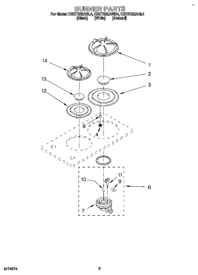 Diagram for KGCT025AWH4