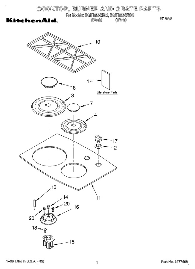 Diagram for KGCT055GBL1
